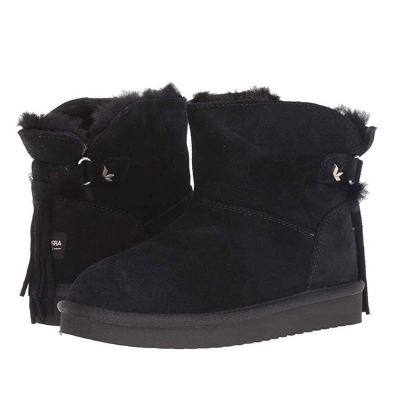 UGG Shoes - ⭐️KOOLABURRA by UGG black jaelyn mini fur boots